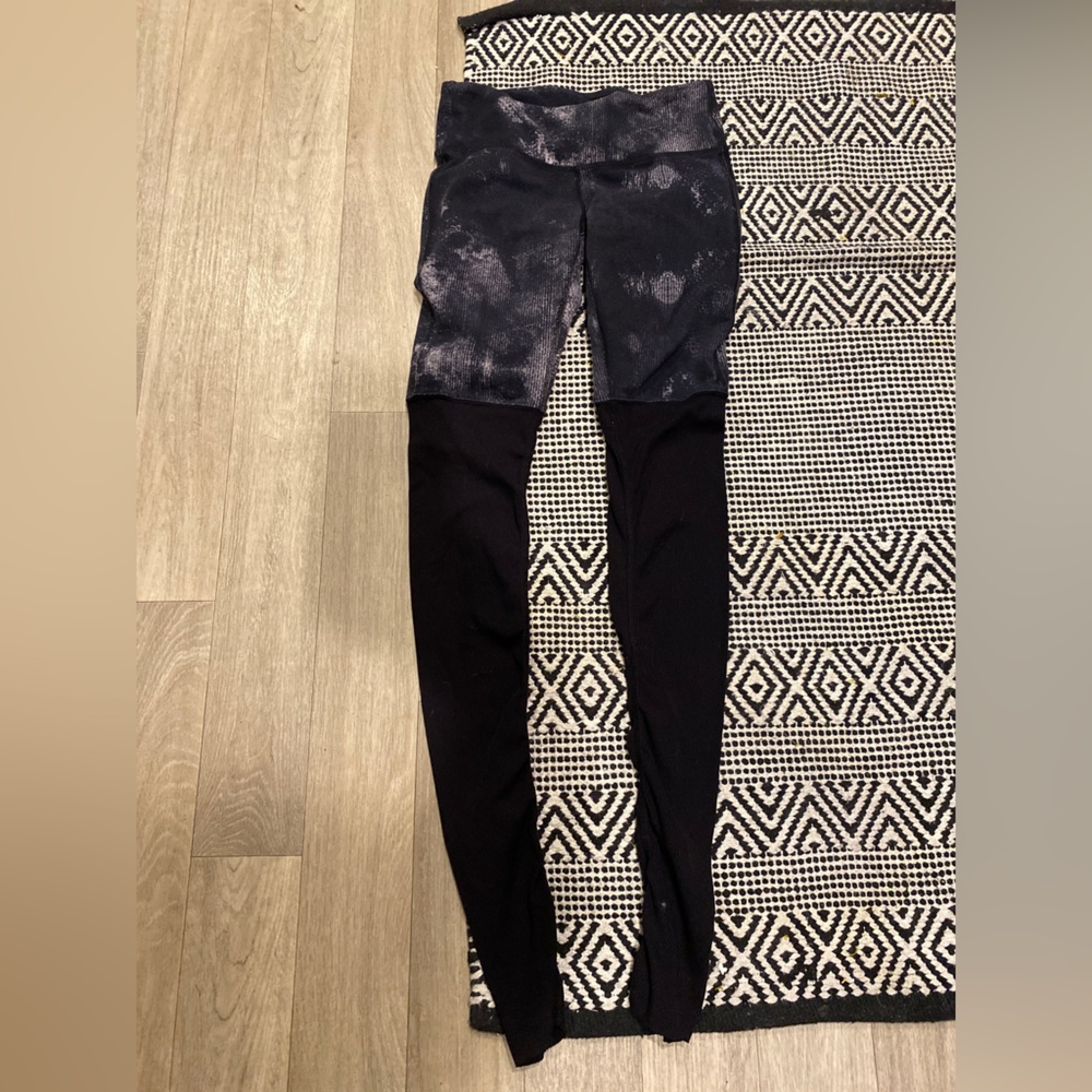 ALO YOGA GODDESS leggings black S ribbed tights